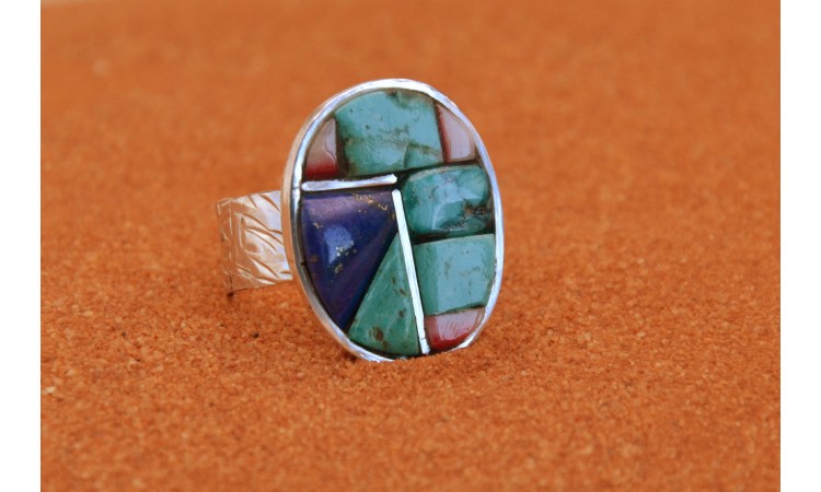 Multistones Ring Size 11 3/4
