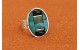 Bague turquoise et onyx Taille 63