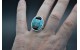 Bague turquoise et onyx Taille 63