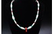 Collier turquoise et corail