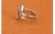 Bague turquoise et corail Taille 64