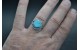 Bague Navajo turquoise Kingman taille 55