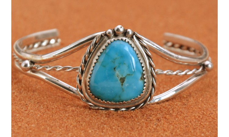 Kingman turquoise bracelet
