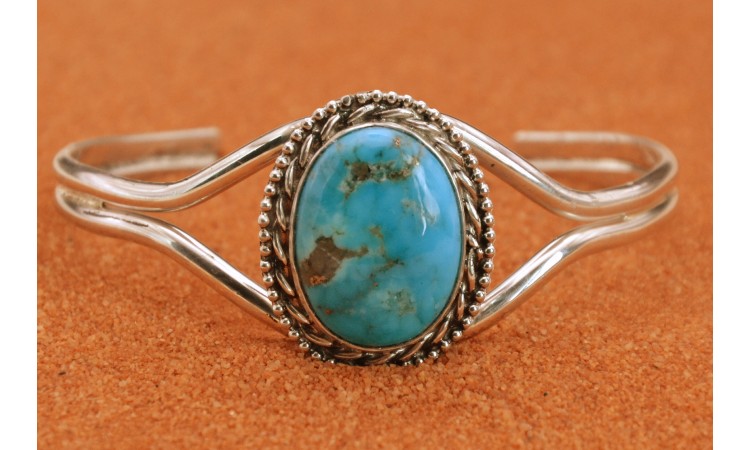 Kingman turquoise bracelet