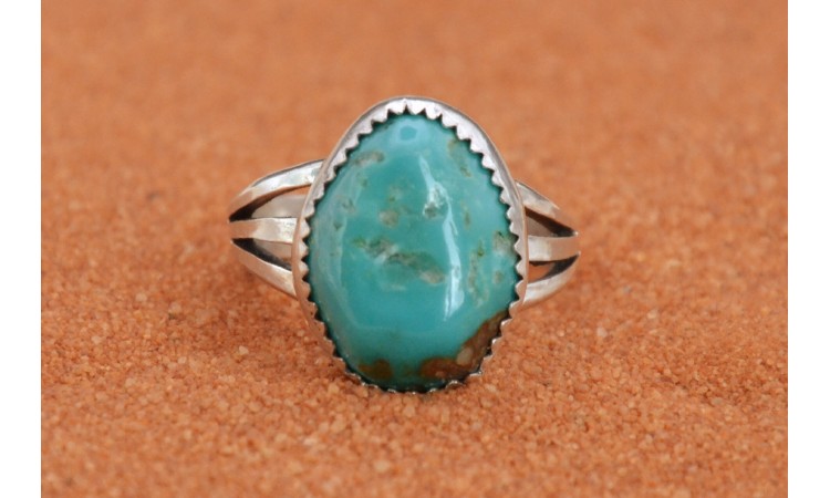 Bague turquoise Kingman