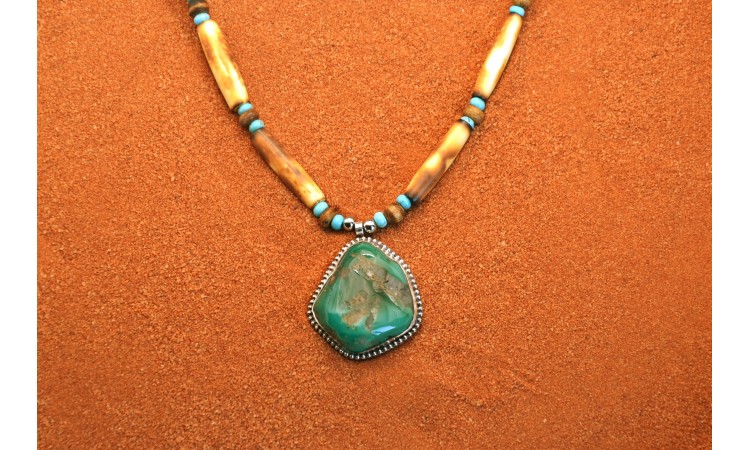 Collier turquoise Kingman