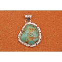 Royston turquoise Pendant