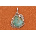 Kingman turquoise pendant
