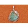 Kingman turquoise pendant