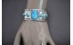 Kingman turquoise bracelet