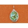 Sonoran Gold Turquoise Pendant