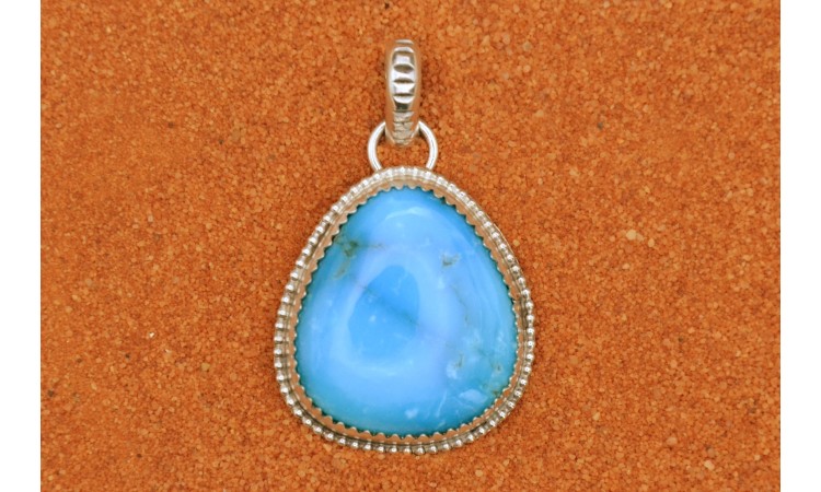 Kingman turquoise Pendant