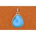 Kingman turquoise Pendant