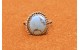 Bague turquoise Golden Hill