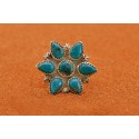 Bague turquoise Kingman
