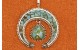 Pendentif Naja turquoise