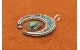 Pendentif Naja turquoise
