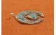 Pendentif Naja turquoise