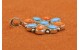 Pendentif turquoise et spiny oyster