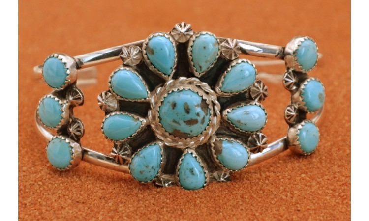 Bracelet turquoises Kingman