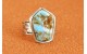 Turquoise Men Ring Size 10 1/2
