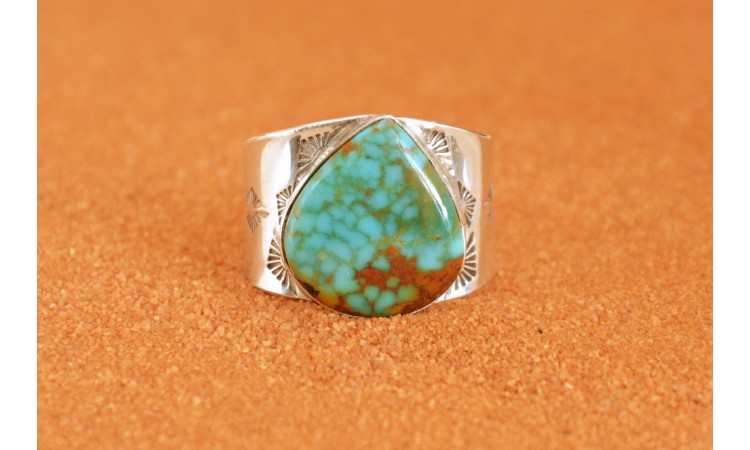 Chevalière turquoise Sonora Taille 70