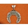 Pendentif Naja turquoise
