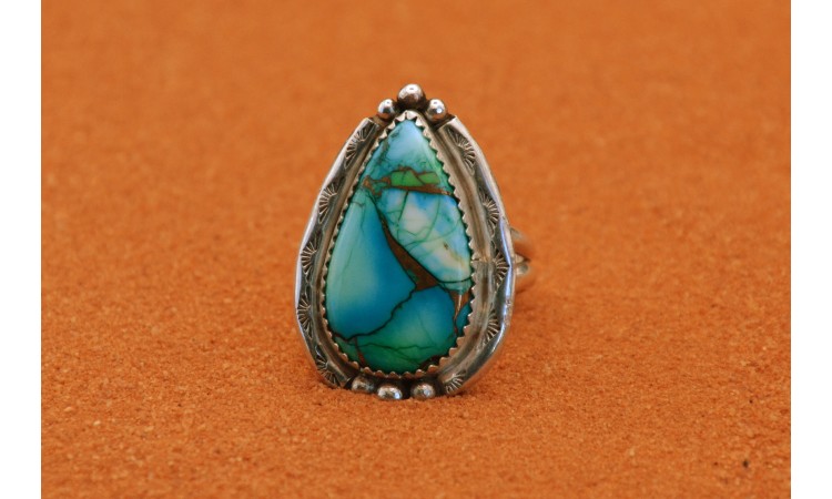 Bague turquoise Mojave