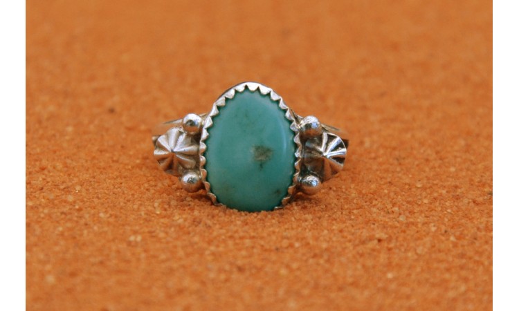 Bague turquoise Kingman