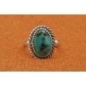 Kingman turquoise ring