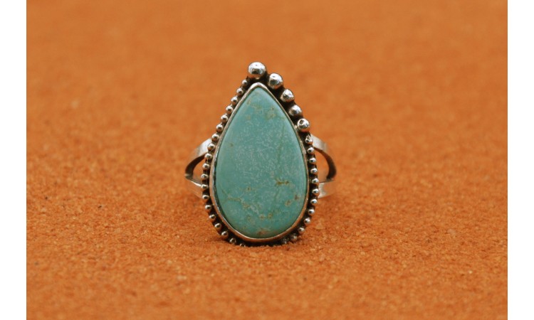 Kingman turquoise Ring Size 8