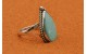Bague turquoise Kingman Taille 57
