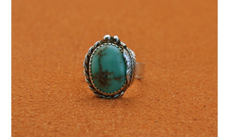 Bague turquoise Kingman