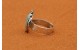 Kingman turquoise ring