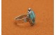 Kingman turquoise ring