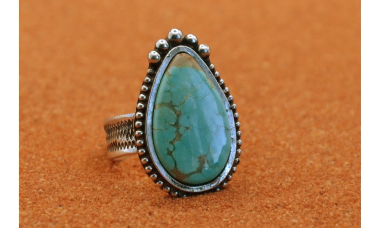 Royston turquoise Ring Size 8