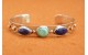 Turquoise and lapis bracelet