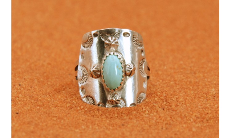 Bague turquoise Kingman