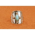 Bague turquoise Kingman