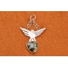 Turquoise and Eagle pendant