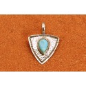 Kingman turquoise pendant