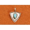 Kingman turquoise pendant
