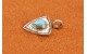 Kingman turquoise pendant