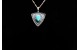 Kingman turquoise pendant