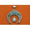 Naja turquoise Pendant