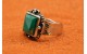 Bague turquoise Kingman Taille 58