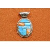 Turquoise and Spiny Oyster Pendant