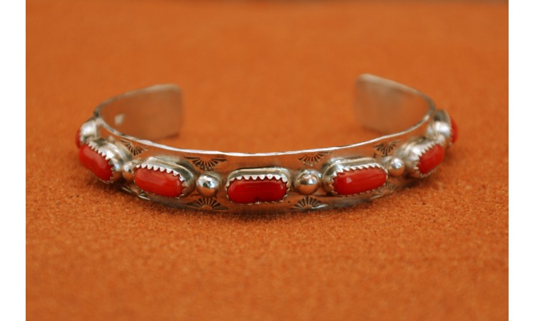 Coral bracelet
