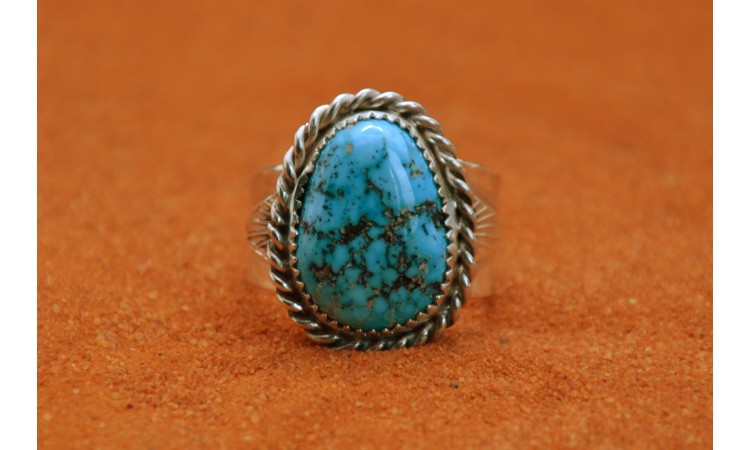 Bague turquoise Kingman