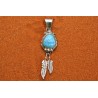 Sonoran turquoise Pendant